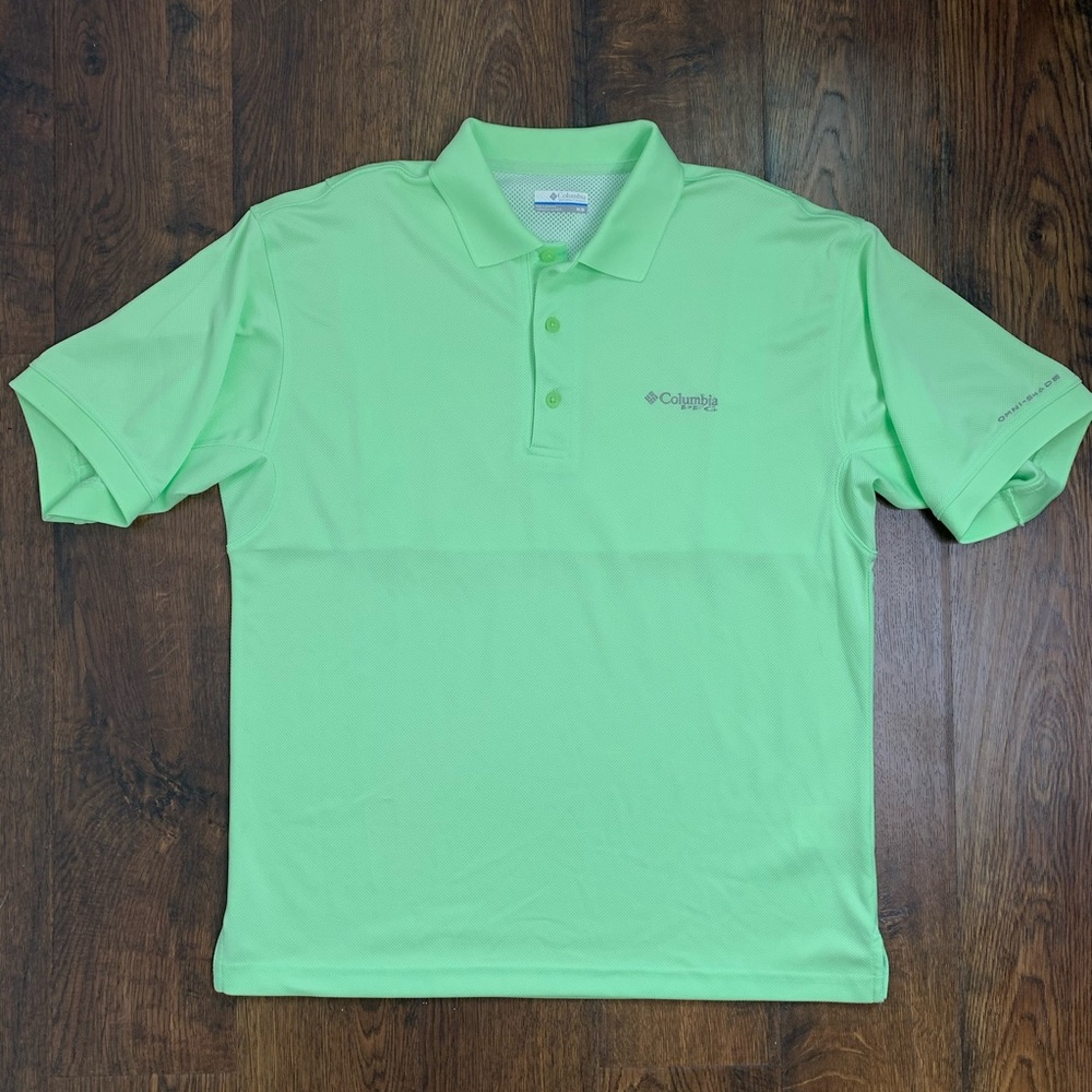 Columbia PFG Omni Shade Breathable Polo Shirt Med